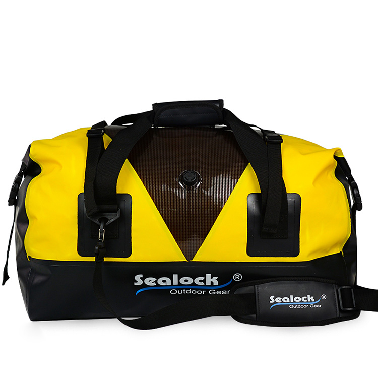 Wateproof Duffel Bag with 60 Liters Yellow